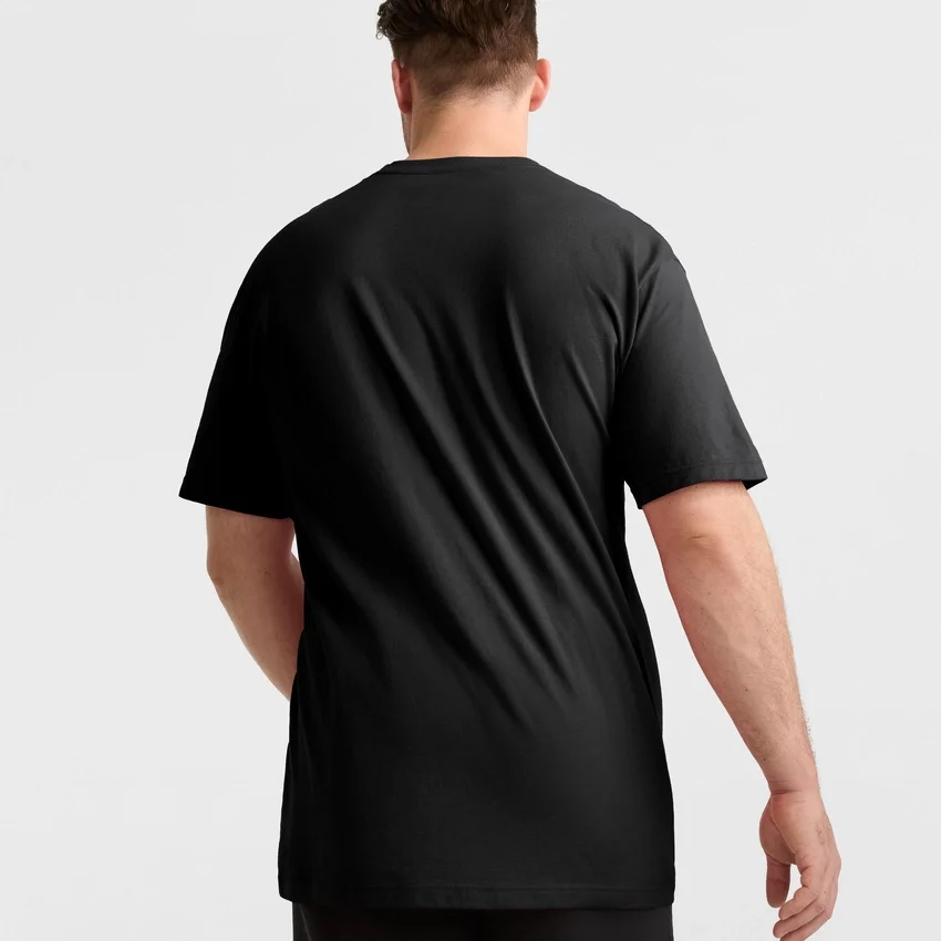 Classic Graphic T-Shirt, Tonal Script Logo - Big & Tall