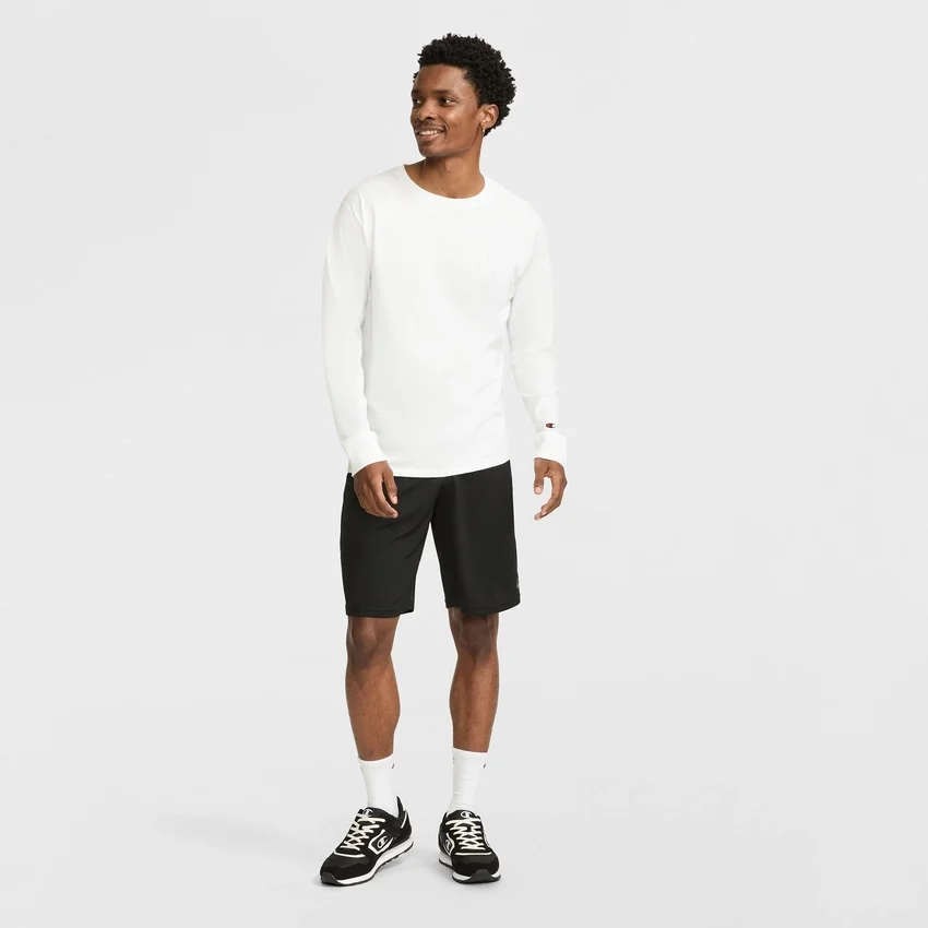 Classic Long Sleeve T-Shirt, Embroidered C Logo